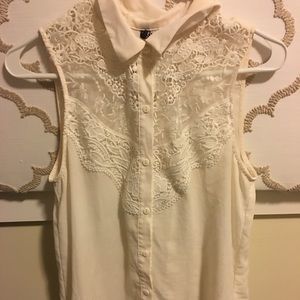 White button down dress shirt